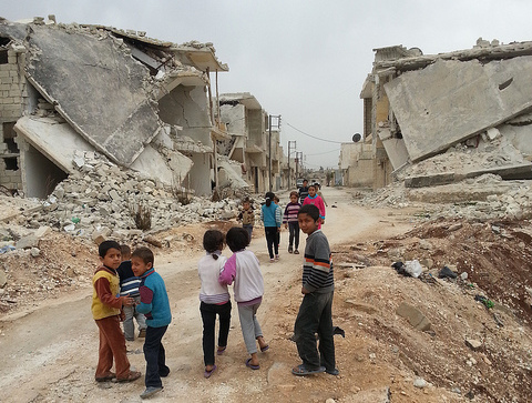 Children in Azaz, Aleppo governorate in Syria (© IHH Humanitarian Relief Fondation https://flic.kr/p/mC9de1)